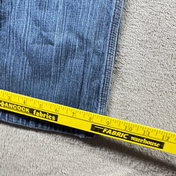 Carhartt Curvy Fit Bootcut Jeans Women’s Size 8x30 Blue Denim Mid Rise - Picture 10 of 13